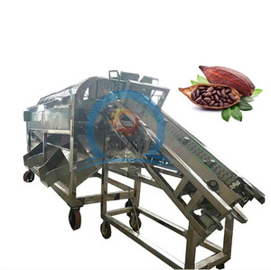 <strong>Cocoa</strong> Powder Processing <strong>Machine</strong> Cacao <strong>Bean</strong> Roasting Peeling Machinery - Product Image 3