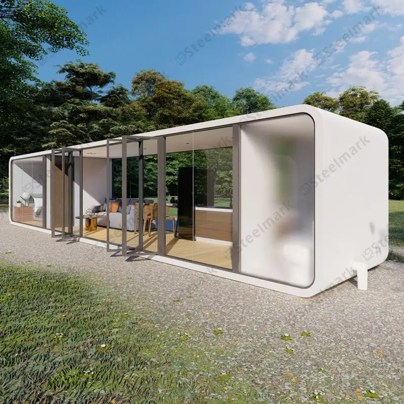 Prodotto di nuova concezione-stile Apple cabina ufficio prefabbricata capanna Micro spazio di vita casa ispirata alle mele
