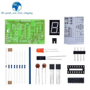 TZT DIY LED Pcb Digital Display LED Logic Pen Electronic <strong>Kit</strong> High and Low Level Test <strong>Circuit</strong> Soldering Practice Board <strong>Kit</strong> - Product Image 3
