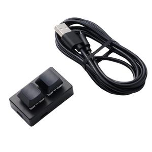 Drop Shipping Mini RGB USB 2キーカスタムゲーム有線プログラマブルDIYメカニカルゲームDIYキーボード - Product Image 1