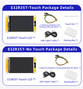 3.5 pollici TFT LCD BT & WIFI scheda di sviluppo 320*480 ST7796 modulo di visualizzazione Touch Screen per Arduino ESP32