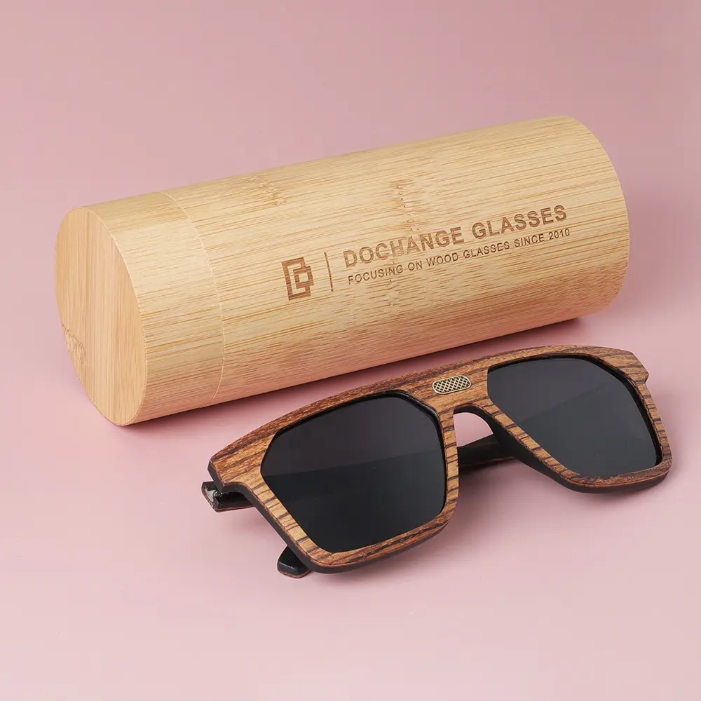 Recycled wholesale custom fashion sunglasses glasses oversize cases big size sunglasses package case