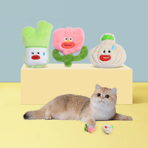 Atacado Novo Luxo Plush Vegetable <span class=keywords><strong>Catnip</strong></span> Pet Chew Brinquedos Cute Cartoon <span class=keywords><strong>Catnip</strong></span> Brinquedos Duráveis Interativos <span class=keywords><strong>Catnip</strong></span> Brinquedos para Gatos
