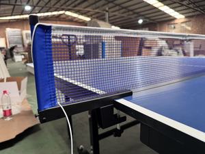 Có thể gập lại ping <span class=keywords><strong>pong</strong></span> bảng 20x30mm khung kim loại 15mm Top 8-Wheel thân thiện với môi trong nhà/ngoài trời sử dụng - Product Image 6