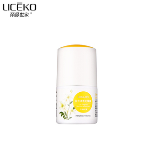 Özel özel etiket tüm gün zambak kokulu Roll-on Deodorant uzun ömürlü etkili Antiperspirant vücut önlemek
