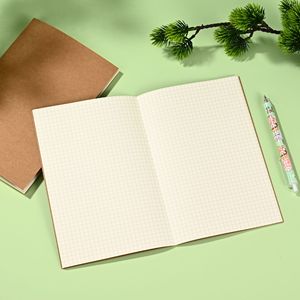Blocco note personalizzato in carta Kraft retrò B5 Notebook 60 pagine interne per cucire i compiti degli studenti libro di esercizi fabbrica all'ingrosso A6 A7 - Product Image 6