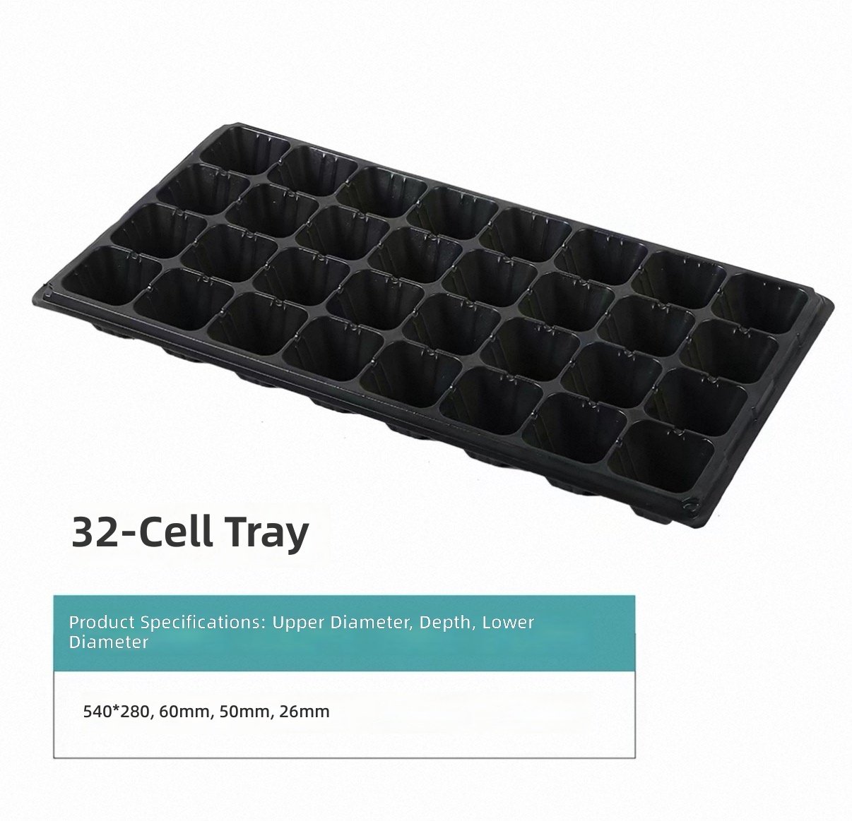Black32 hole tray