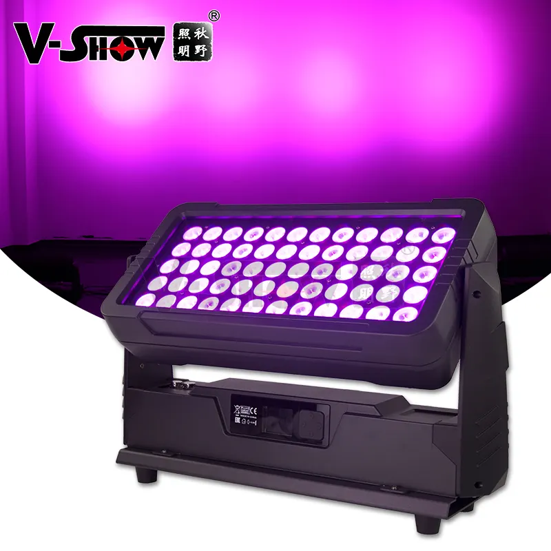 Outdoor Led Bar 60X10W RGBW 4in1dmx Led Dinding Mencuci Ip65 Led Wall Washer Bar Light