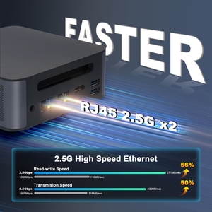 Promotion GXMO H90 Windows 11 Intel <strong>Core</strong> I7 11390H up to 5.0GHz <strong>Processor</strong> Mini PC <strong>Computer</strong> 16GB+512GB Support Three Screens - Product Image 5