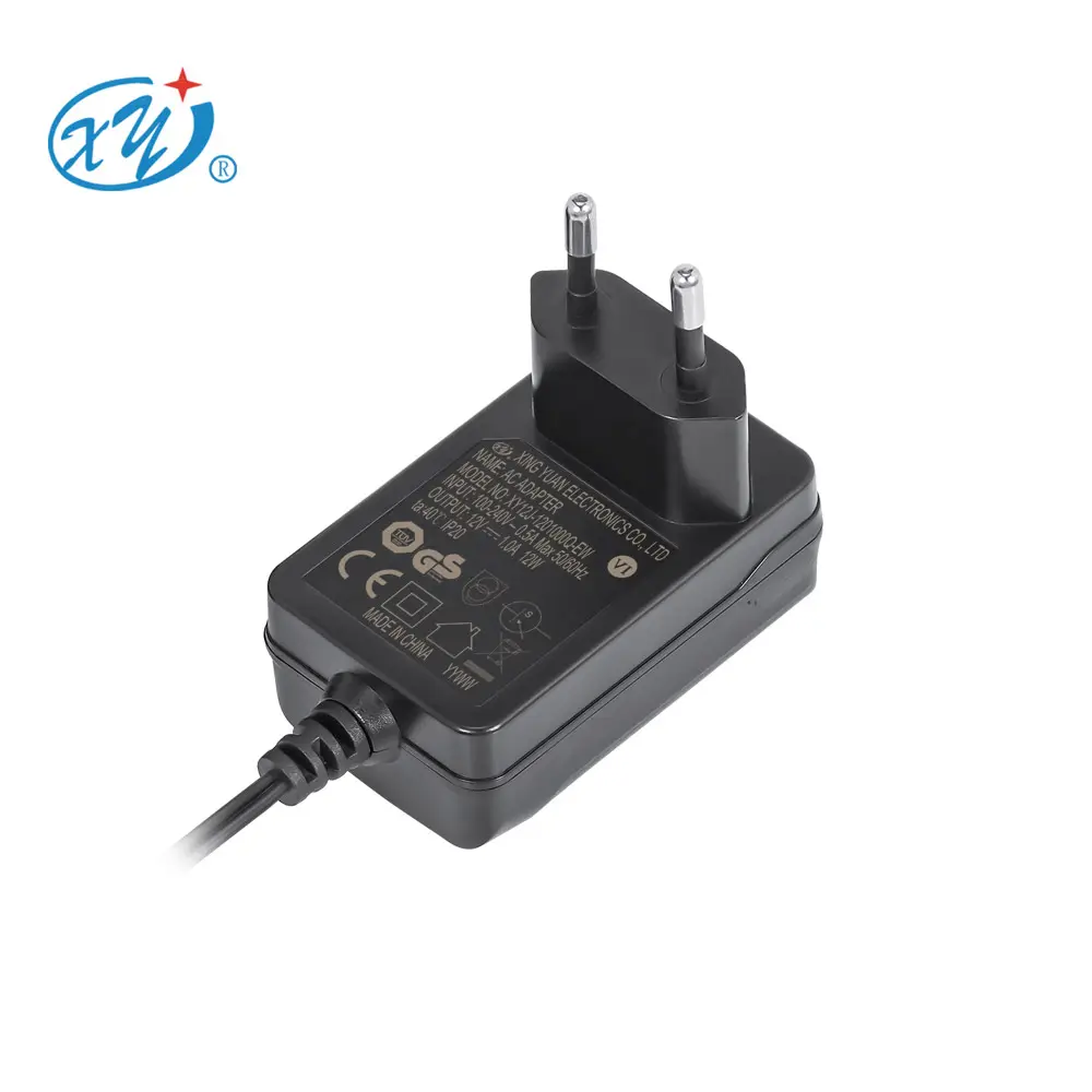 factory OEM ac 100-240vac to dc 12v ac dc adapter 24v 0.5a with TUV CE GS 12v 1a power supply adapter