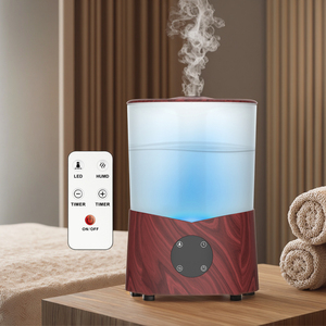 家庭用加湿器ポータブルトップ充填カラフルライト付きエッセンシャルオイルディフューザー湿度制御 - Product Image 6