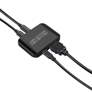 Adaptador US B.C a HDMI + US B.C 1x2 compatible con 4K6 0Hz/1080P60hz PD MST y carga de alta velocidad de 100W para monitor