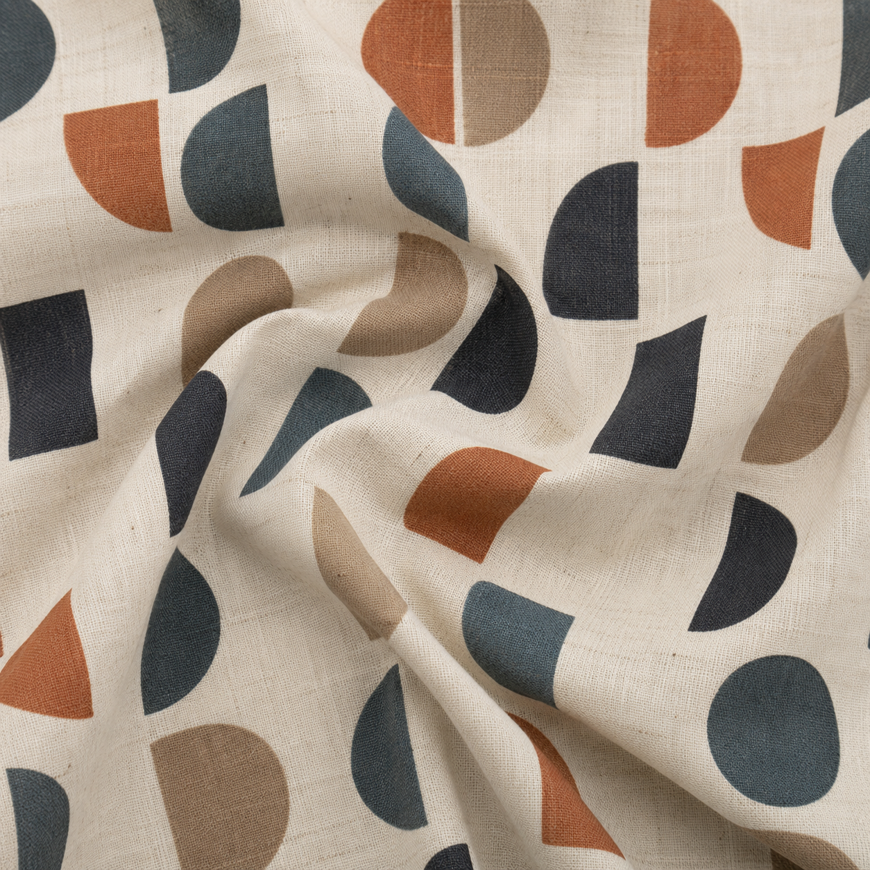 Linen Viscose Blend Fabric