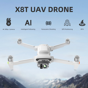 Máy bay không người lái x8t 4k ai với camera nhiệt, ba Gimbal, GPS, chống mưa, theo tôi, chuyến bay điểm - Product Image 4