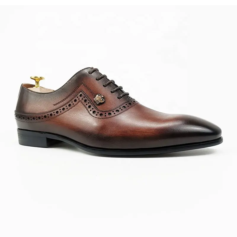 Ultime scarpe stringate in pelle da uomo scarpe da cerimonia per matrimoni da uomo scarpe classiche Oxford da uomo