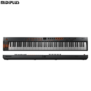 MIDIPLUS X8最大便携式USB MIDI控制器键盘88半加权键8 RGB速度后触敏带USB电缆 - Product Image 2