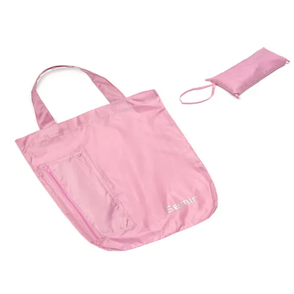 Shopping Bag Folding Reusable Shopping Bag Machine Washable Collapsible Folding Ripstop Bag