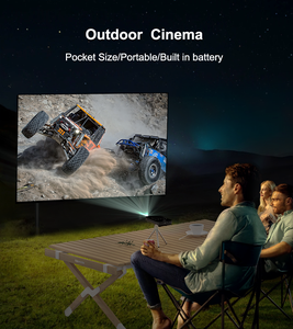 Venta caliente Smart S90 Short Throw 3D C 4K DLP Proyector Sistema Android incorporado para acampar al aire libre - Product Image 5