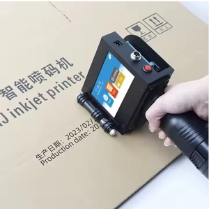 Logo Datum Verfalls datum Codierer Barcode Zeitstempel drucker Industrielle Tintenstrahldruck-Codier maschine für Kunststoff-PET-Flaschen etikett - Product Image 5