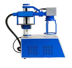 Desktop monitor embutido <span class=keywords><strong>mouse</strong></span> e teclado 20W máquina de marcação a laser de fibra pequena máquina de gravação a laser metal marcação