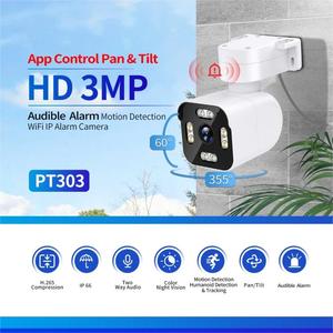 Cámaras DE SEGURIDAD WiFi Detección inteligente Detección humana Cámara exterior Seguridad para el hogar - Product Image 2