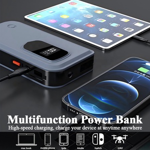 Fabrika ODM OEM 12V çok fonksiyonlu araba atlama marş taşınabilir acil pil Booster kutusu güç banka ile acil durum araç kiti - Product Image 3