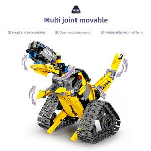 Creative APP Creative Programming 3-in-1 Robot Stelo Set per Bambini Giocattoli per Telecomando Giocattoli Ottimale Soluzione Puzzle per