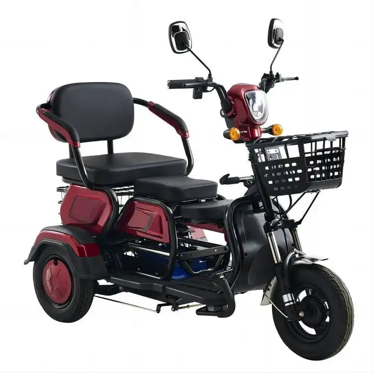Loisirs pour adultes petite moto électrique domestique scooter électrique mini voiture à batterie tricycle électrique