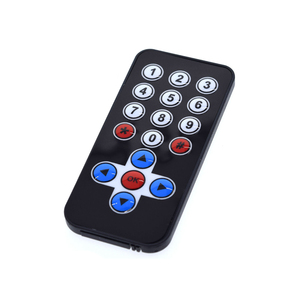 赤外線ワイヤレスリモコンブラック38KHZIRモジュールバッテリーなしMP3 MP4DIYキット用 - Product Image 3