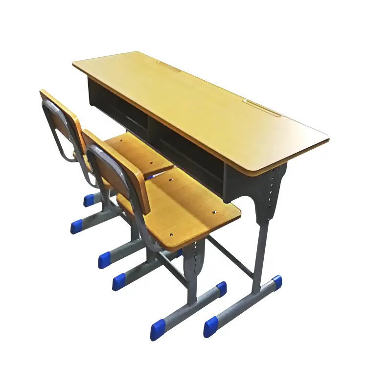 2022 yeni tasarım çocuk masası ve sandalye seti/ahşap çift okul tezgah ve masası