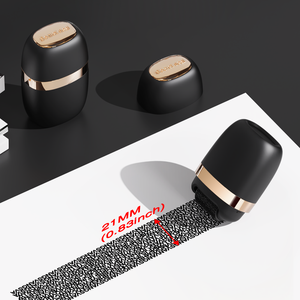 IDプロテクターローラースタンプ、インク付きID盗難防止ローラースタンプワイドキット/ - Product Image 1