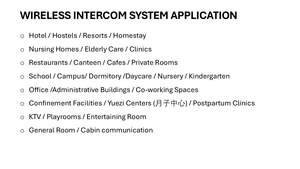 Hochwertiges drahtloses 433-MHz-<span class=keywords><strong>Intercom</strong></span>-<span class=keywords><strong>System</strong></span> 7-Zoll-Touchscreen-Host-Wiege für Cafés Restaurants Kliniken 01 Extensions Bundle - Product Image 6