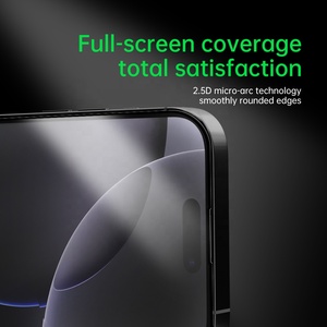 Tam kapsama çift güçlü 0.3mm ekran koruyucu 16 artı 16 Pro Max için kolay kutu ile - Product Image 2