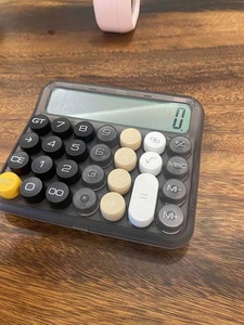 Calculadora electrónica de 12 dígitos de alta calidad, diseño de botón grande ultrafino, Calculadora de escritorio con estilo Personal alimentada por batería - Product Image 6