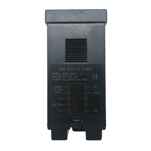 Sommv HG4-RB40 220V 48*48รีเลย์แสดงเวลาหลอดดิจิตอลพลาสติกเอาต์พุตสัญญาณเตือนทางเดียวสองแถวสี่หลักความสว่างสูง - Product Image 4