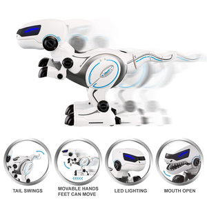 Fernbedienung Dinosaurier RC Roboter Smart Programmier bares T-Rex Spielzeug für Kinder Walking Dancing Roaring Dino Robots Spielzeug mit LED-Leuchten - Product Image 2