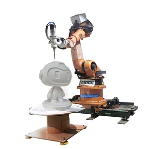 <strong>5</strong> <strong>Axis</strong> 6 <strong>Axis</strong> 7 <strong>Axis</strong> Robotic Arm <strong>Cnc</strong> <strong>Router</strong> High Precision Artistic Milling <strong>Robot</strong> for Stone and Marble - Product Image 1