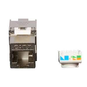CAT7屏蔽网络模块，带RJ45 8P8C梯形插孔FTP键盘电信部件 - Product Image 1