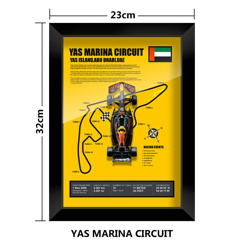 Yas marina-2332cm frame