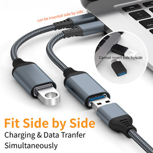 <strong>USB</strong> <strong>C</strong> to <strong>USB</strong> 3.0 OTG <strong>Adapter</strong> <strong>Type</strong> <strong>C</strong> Male to <strong>Type</strong> a Female Convert Cable - Product Image 3