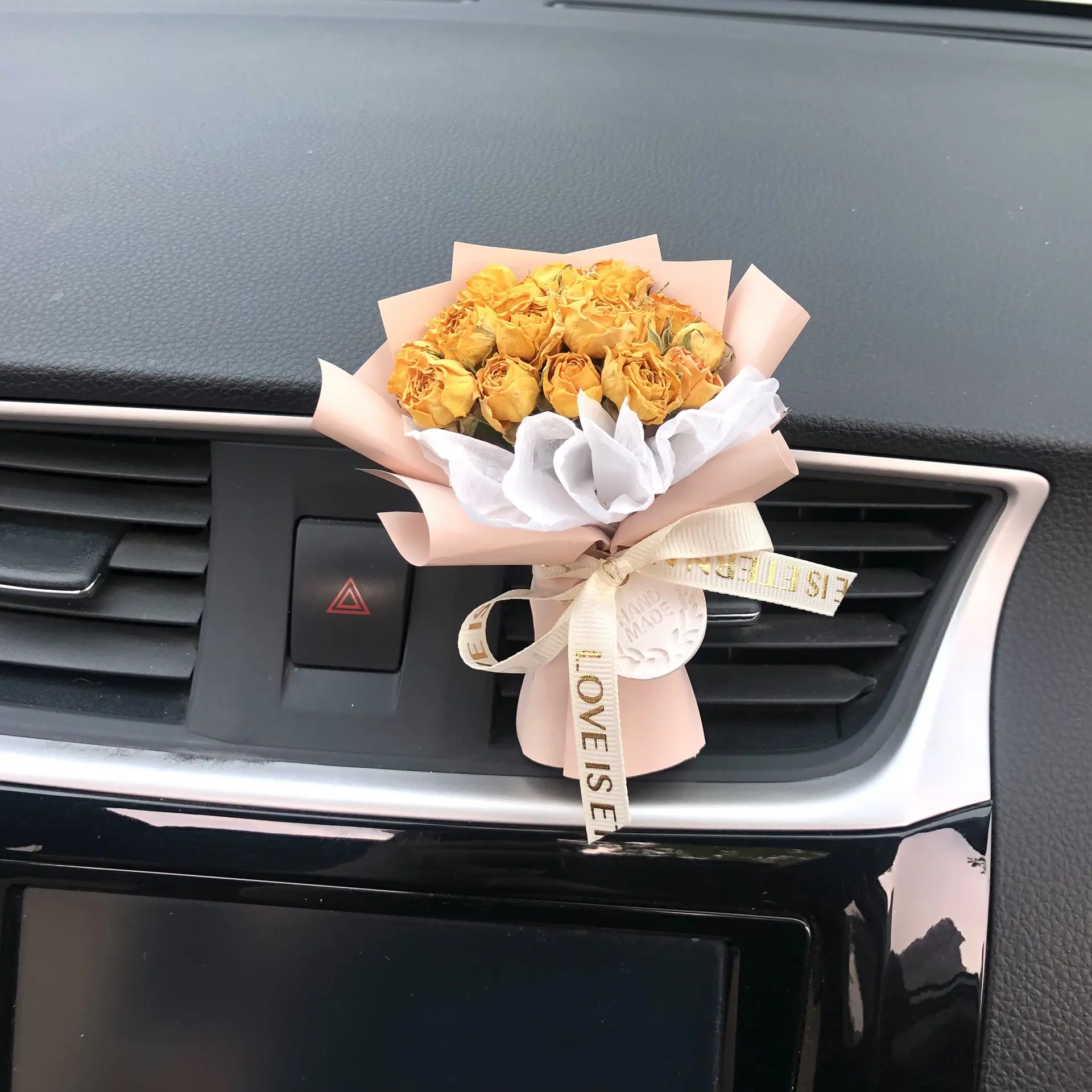 टेक्सास कार यूनिवर्सल ईेशनर उत्तम सूखे फूल खुशबू के साथ सजाया ClipFragrance ऑटो सामान आंतरिक इत्र