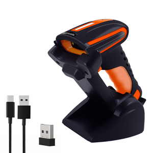 Symcode MJ-2020 Industrial Grade 2D Barcode Scanner Heavy Duty USB Wired Bar Code Reader with Charging <strong>Cradle</strong> - Product Image 1