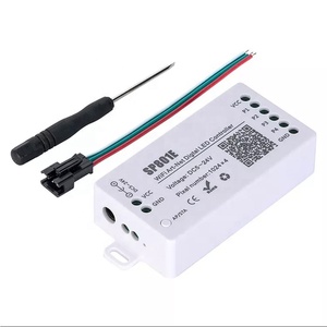 SP801E WifiArt-NetLEDコントローラー (WS2812B用) WS2811ライトストリップLEDピクセルパネルモジュールワイヤレスコントロールDC5-24V - Product Image 2