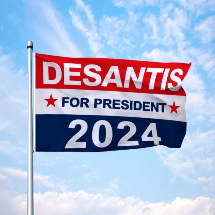Bandeira personalizada dupla face americana 2024 eleição presidencial bandeira voto presidencial bandeira 3 * 5ft