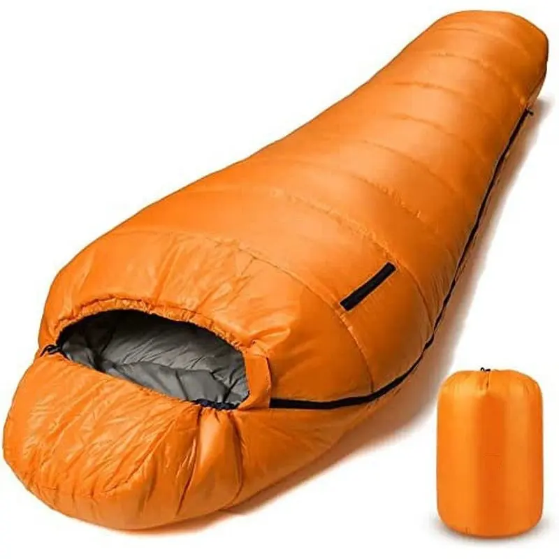 Sac de couchage de camping d'hiver lit de couchage pouf de camping gonflable
