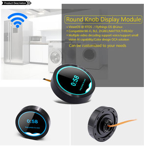 Круглые Дисплейные модули Esp32 S3 2,1 дюймов 480*480 круглый ЖК-дисплей с ЖК-дисплеем IPS 2,4 г круговой модуль для смарт-платы - Product Image 3