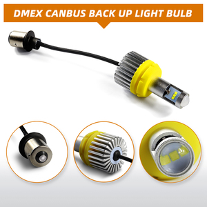 DMEX Brightest 1156 P21W LEDリバース電球CSPハイパワーCanbus LEDバックアップ電球、6000Kホワイト、24か月保証 - Product Image 2