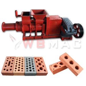 Fabricación de ladrillos Máquina semiautomática Máquina de fabricación de ladrillos de arcilla Fabricante de ladrillos de barro completamente automático rojo - Product Image 3