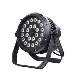 Lighting Manufacturer Hong He <strong>24</strong>* 10W RGBW 4 In <strong>1</strong> Waterproof IP65 Stage Par Light For Outdoor Events