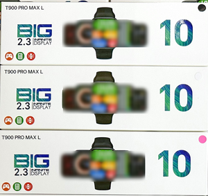 นาฬิกาอัจฉริยะ T900 PRO MAX L สำหรับผู้ชายผู้หญิงใช้ระบบแอนดรอยด์แบบไร้สายชาร์จไฟได้สำหรับฟิตเนสพร้อมจอ9ชุด - Product Image 2